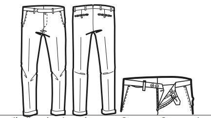 BSETTECENTO - Pantalone